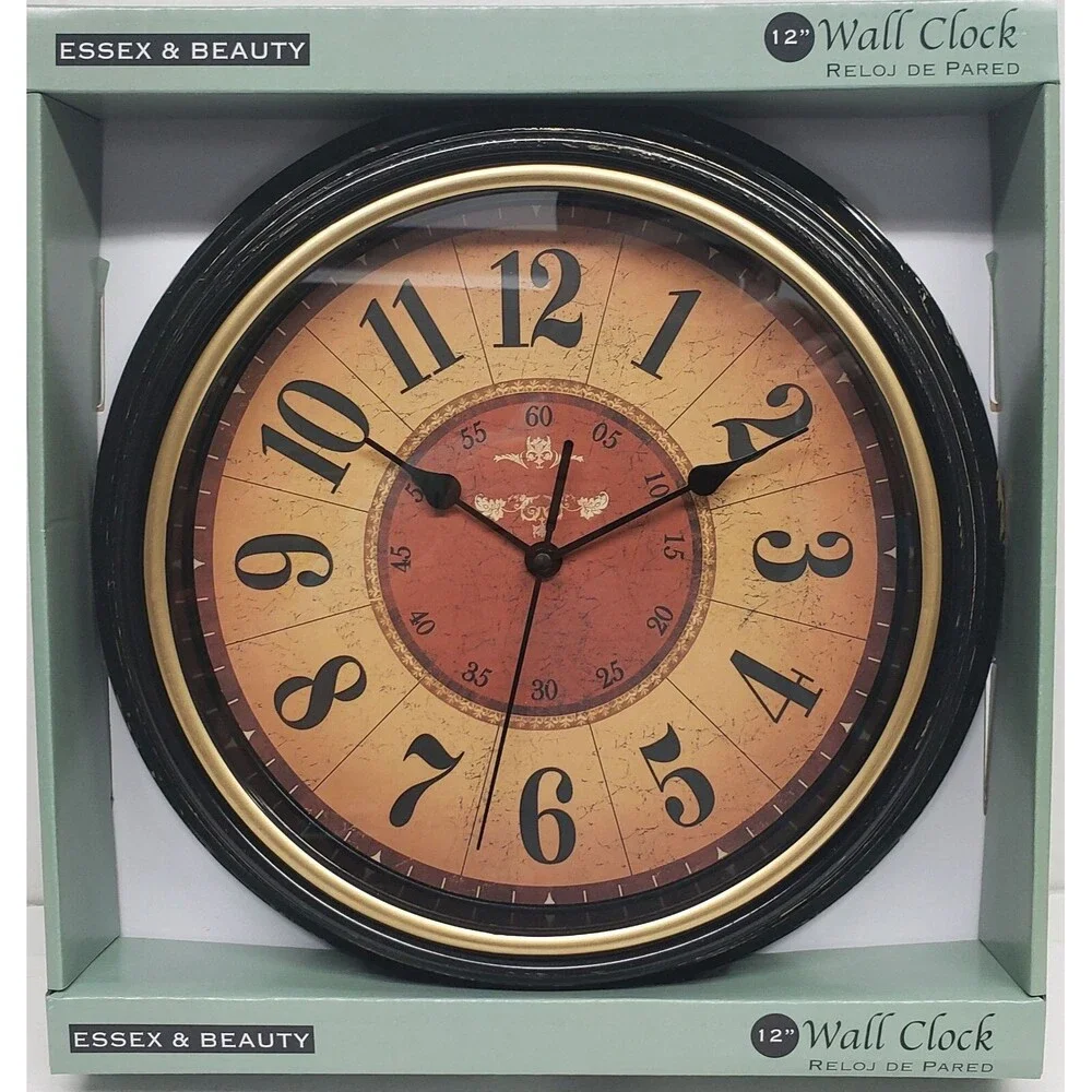 Kitchen Plastic Decorative Wall Clock,12